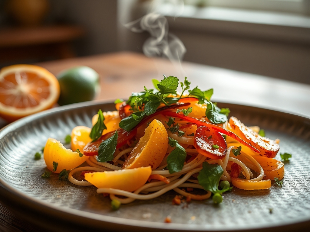 Ensalada de cítricos fresca
