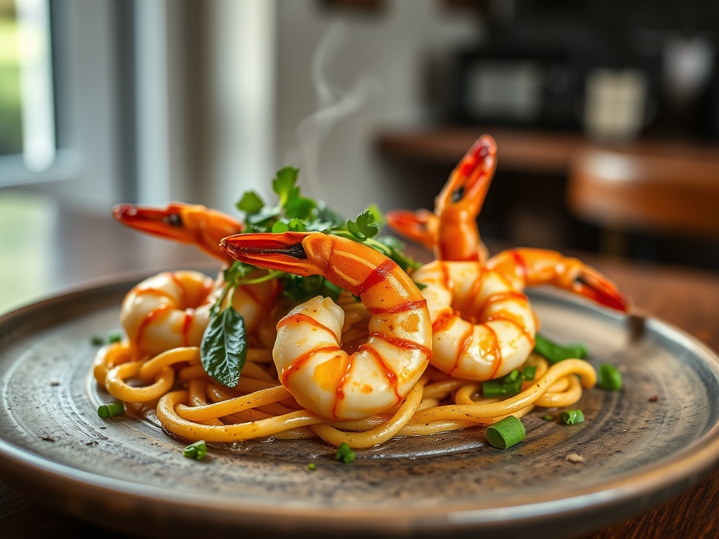Gambas al ajillo flash