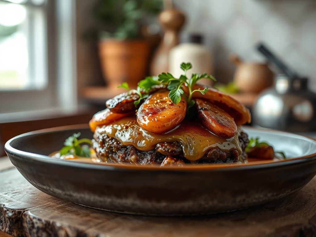 Hamburguesa de sobras de cocido