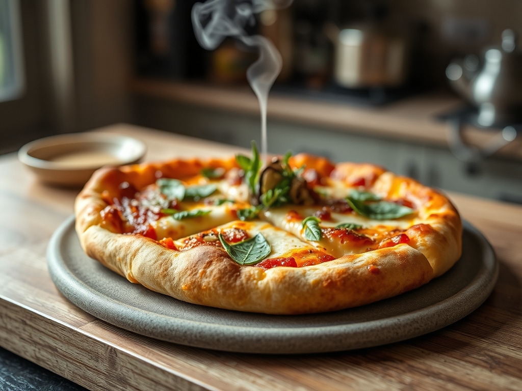 Pizza de pan de molde
