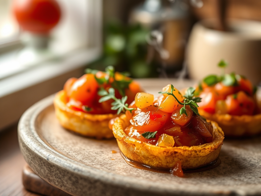 Salsa de tomate en microondas