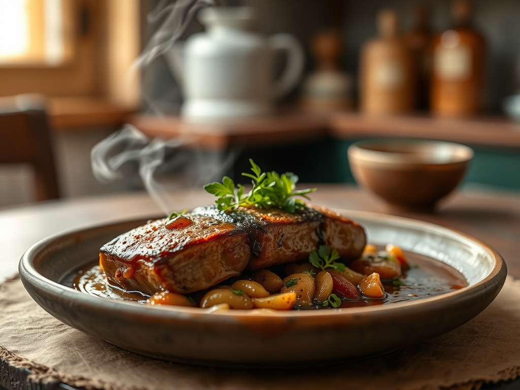 Solomillo con reducción de balsámico