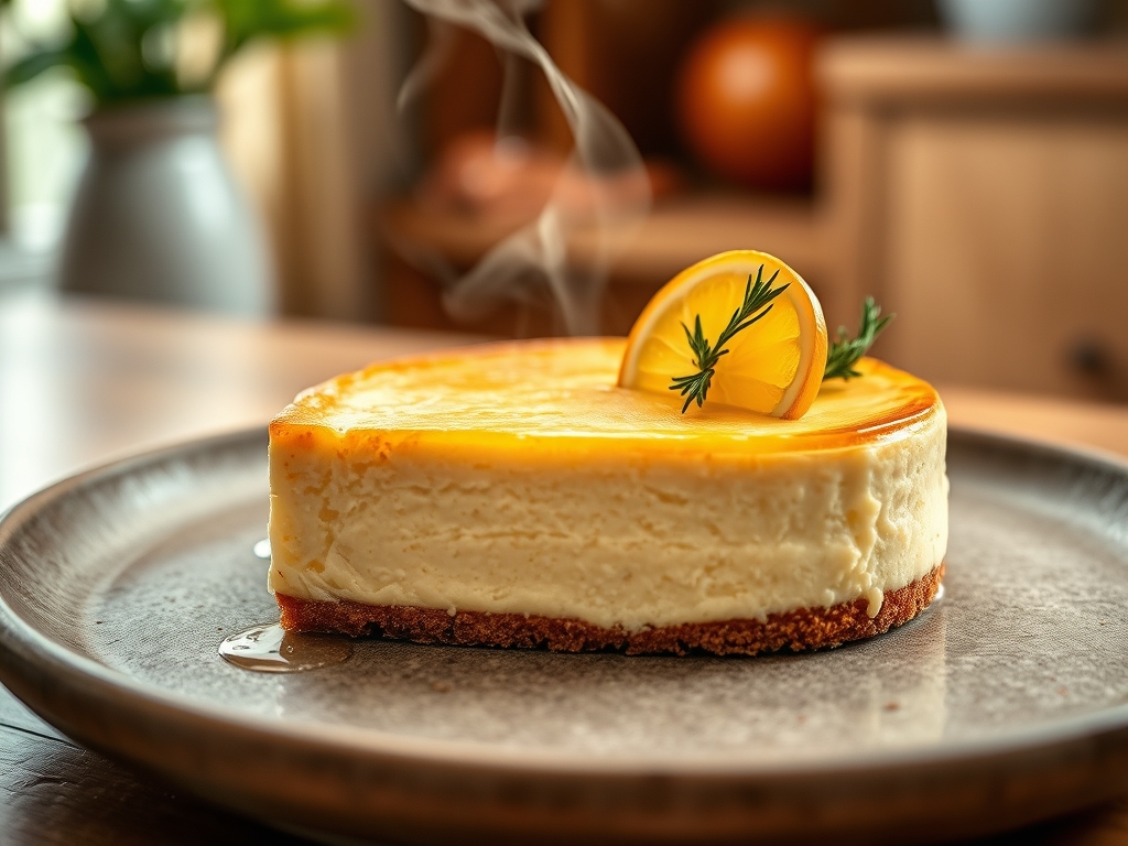 Cheesecake de limón sin horno