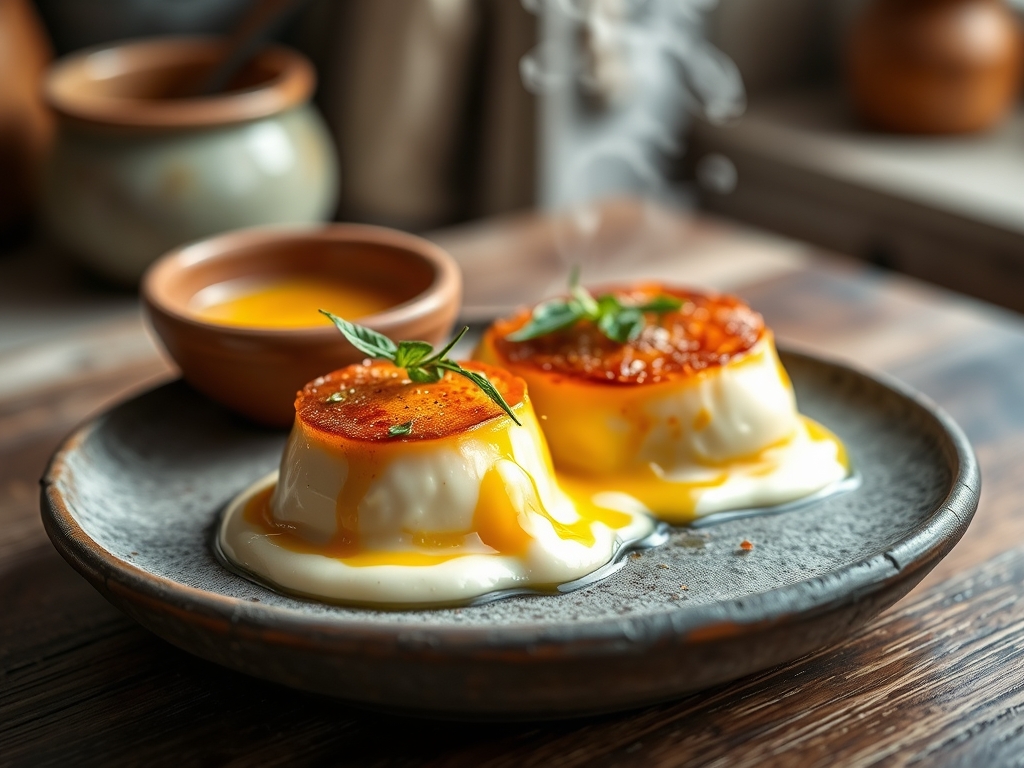Postre de yogur y maracuyá